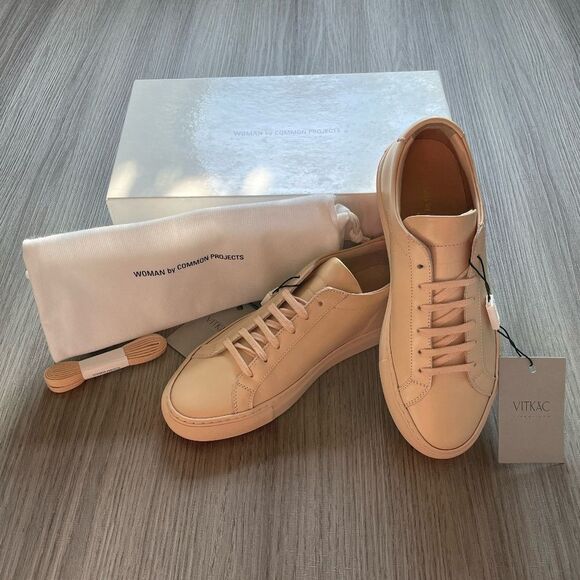 NWT Woman by Common Projects Original Achilles Low Nude 37 - Picture 13 of 15
